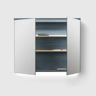  Toniton H2/MC Deep Blue Spegelskåp - Badhuset.se