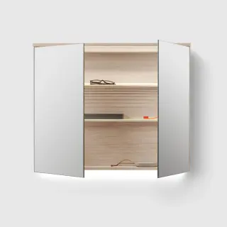  Toniton H2/MC Greige Spegelskåp - Badhuset.se