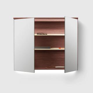  Toniton H2/MC Reddish Brown Spegelskåp - Badhuset.se