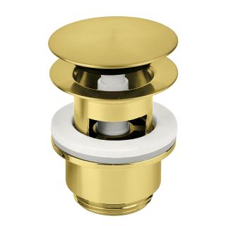  Damixa Pop Up bottenventil, Borstad mässing - Badhuset.se