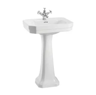  Burlington Klassiskt handfat Victorian med Piedestal - Badhuset.se