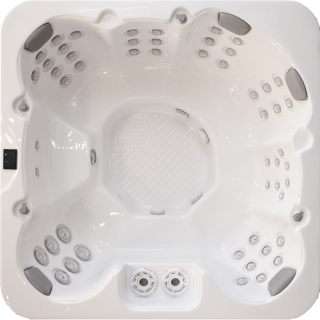  Viskan Spa Havs&ouml; White Edition spabad - Badhuset.se