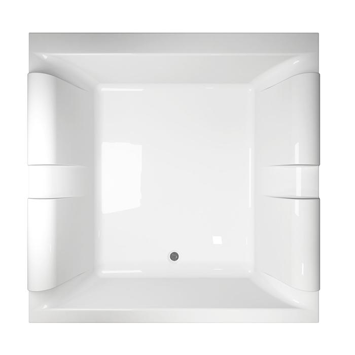  Westerbergs Pacific 180 SQ kvadratiskt badkar - Badhuset.se