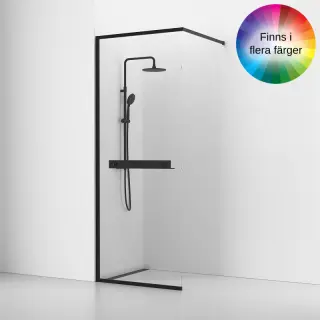  Svedbergs Langfoss Sk&auml;rmv&auml;gg 230 med hylla - Badhuset.se