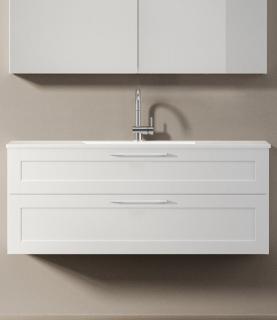  INR Viskan Classic 120cm kommod i vit - Badhuset.se