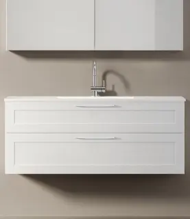  INR Viskan Classic 120cm kommod i vit - Badhuset.se