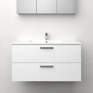  Westerbergs Jord Kommod 100 med heltäckande tvättställ - Badhuset.se