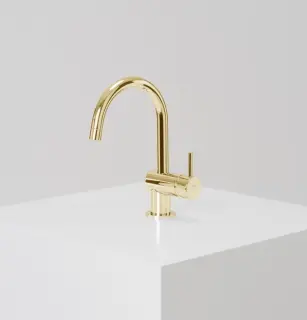  INR Posh Tvättställsblandare, Mässing - Badhuset.se