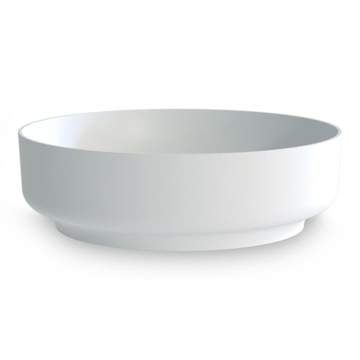  Svedbergs Fross Rund Solid Surface Tvättställ - Badhuset.se