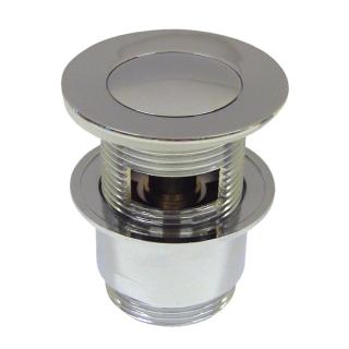  Hafa Pop up bottenventil, för tvättställ med bräddavlopp, Krom - Badhuset.se