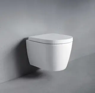  Duravit ME by Starck Rimless Vägghängd Toalettstol (utan sits) - Badhuset.se