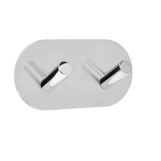  Svedbergs Handdukshängare tvåkrok O02 krom - Badhuset.se