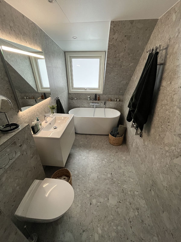 Renoverad badrum i Jönköping