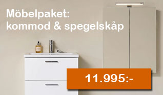 INR & VEDUM paket med badrumsmöbler