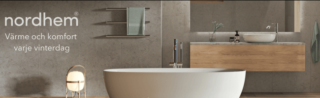 Nordhem badkar och handdukstork