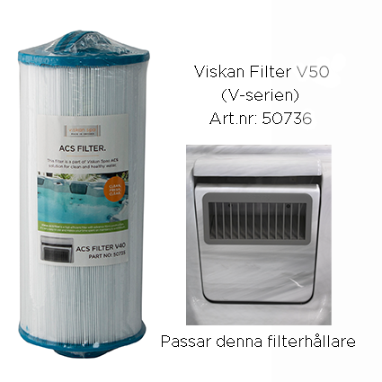Viskan Spa ACS 50 Spafilter - Badhuset.se